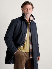 Seasalt Cornwall Blue Mens Stone Wave Coat - Image 3 of 6
