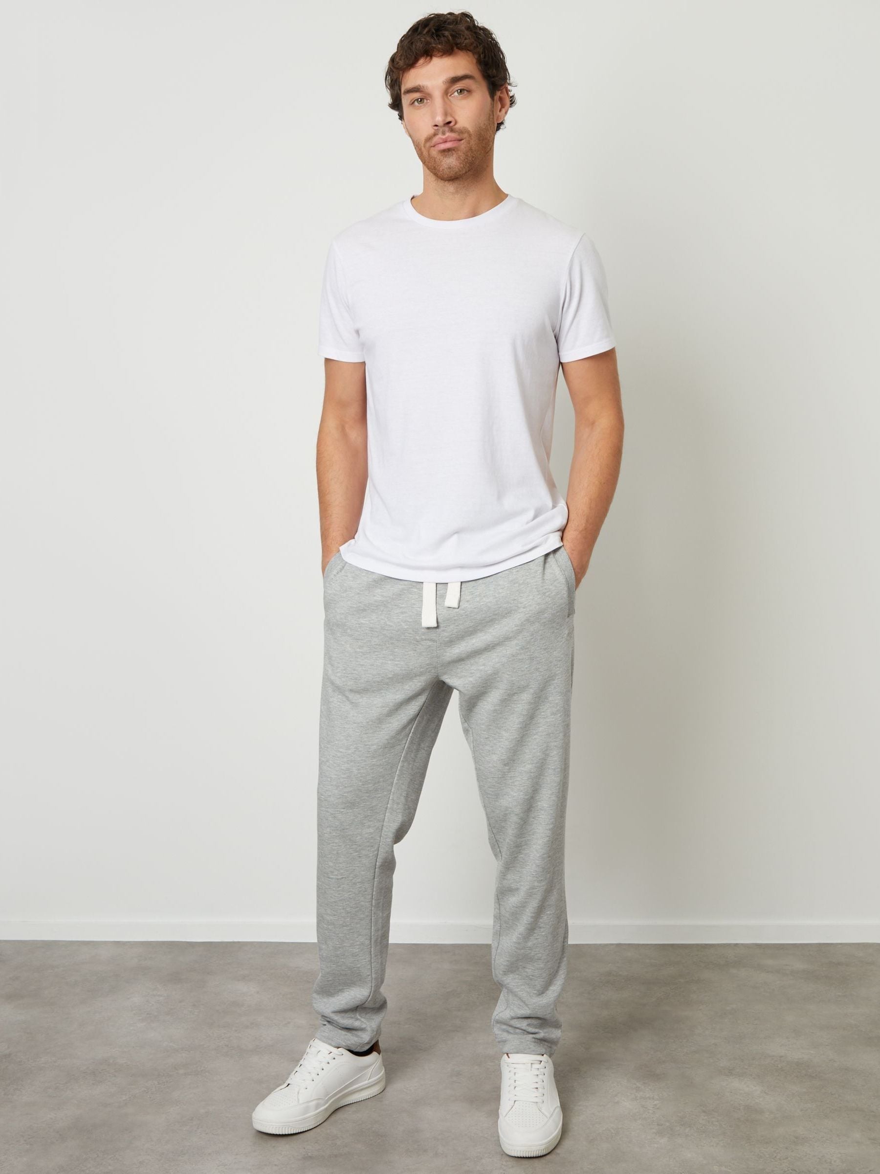 Buy Threadbare Grey Straight Leg Joggers from Next Canada