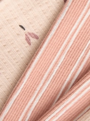 Neutral Ditsy Vest and Shorts Set 2 Pack (3mths-7yrs) - Image 12 of 13