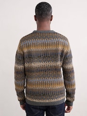 Seasalt Cornwall Black Mens Sparrowhawk Jumper - Image 2 of 5