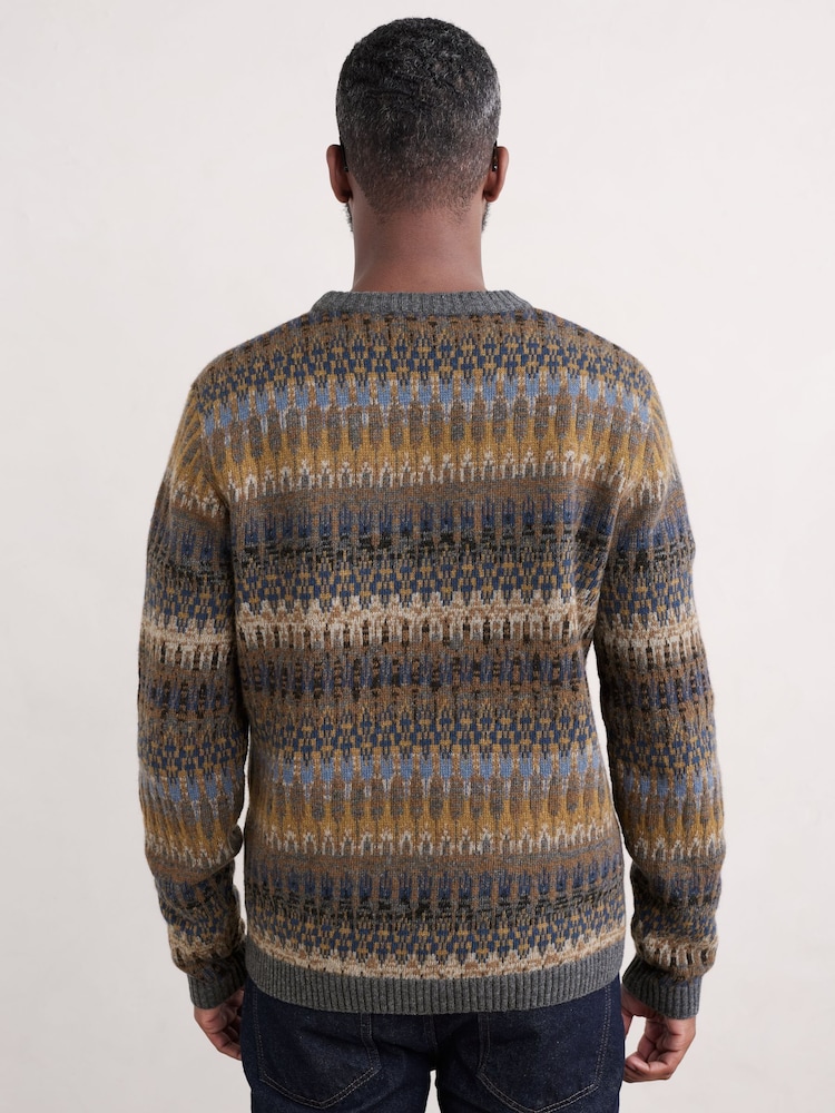 Seasalt Cornwall Black Mens Sparrowhawk Jumper - Image 2 of 5