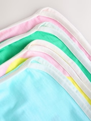 Pink 100% Cotton Runner Shorts 4 Pack (3mths-7yrs) - Image 3 of 3
