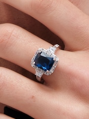 Jon Richard Silver Tone Polished Statement Ring - Image 2 of 3