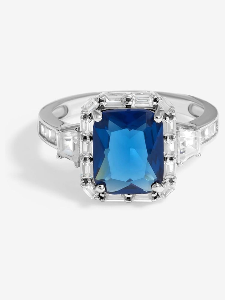Jon Richard Silver Tone Polished Statement Ring - Image 3 of 3