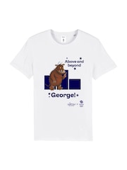Star Editions Gruffalo Team GB Above and Beyond 100% Cotton Personalised White T-Shirt - Image 3 of 4