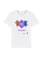 Star Editions Smeds and Smoos Be a Friend 100% Cotton Personalised Team GB White T-Shirt - Image 3 of 4