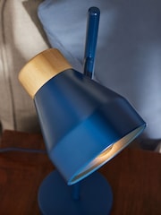 MADE.COM Navy Albert Table Lamp - Image 2 of 3