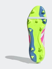 adidas Natural Adult Predator League Fold-Over Tongue Firm/Multi Ground Boots - Image 4 of 9