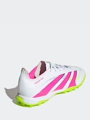 adidas Green/White Adult Predator League Turf Boots - Image 2 of 9