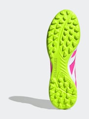 adidas Green/White Adult Predator League Turf Boots - Image 7 of 9