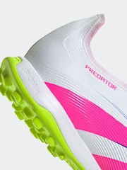 adidas Green/White Adult Predator League Turf Boots - Image 9 of 9