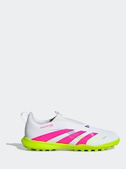 adidas Natural Kids Predator League Laceless Turf Boots - Image 1 of 9