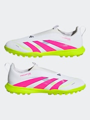 adidas Natural Kids Predator League Laceless Turf Boots - Image 5 of 9
