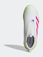 adidas Natural Kids Predator League Laceless Turf Boots - Image 6 of 9