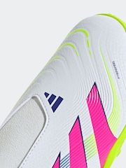 adidas Natural Kids Predator League Laceless Turf Boots - Image 8 of 9