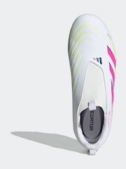 adidas Natural Kids Predator League Laceless Firm/Multi Ground Boots - Image 6 of 9
