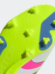 adidas Natural Kids Predator League Laceless Firm/Multi Ground Boots - Image 8 of 9