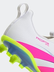 adidas Natural Kids Predator League Laceless Firm/Multi Ground Boots - Image 9 of 9