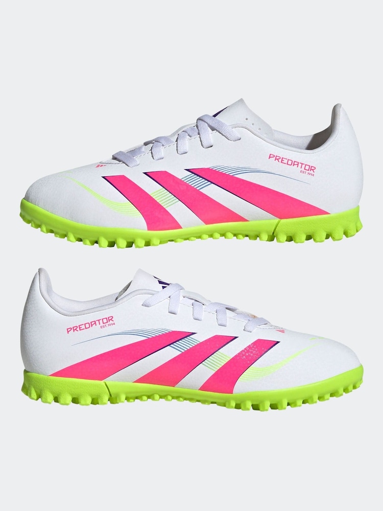 adidas Natural Kids Predator Club Turf Boots - Image 5 of 9