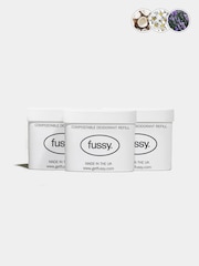 Fussy Deodorant Refill Pack: Coconut Milk, Jasmine Bloom, Lavender Fields - Image 1 of 4