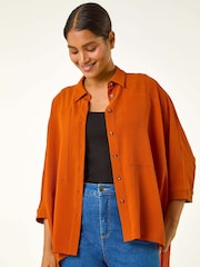 Roman Orange Relaxed Smart Stretch Shirt - Image 1 of 5