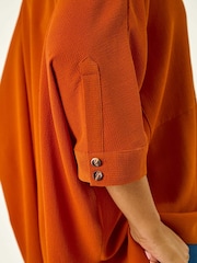 Roman Orange Relaxed Smart Stretch Shirt - Image 5 of 5