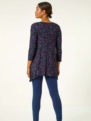 Roman Ditsy Floral Stretch Tunic - Image 3 of 6