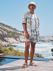 Multi Printed Short Sleeve Style Shirt - Image 4 of 8