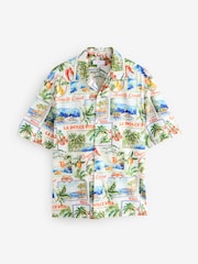 Multi Printed Short Sleeve Style Shirt - Image 6 of 8