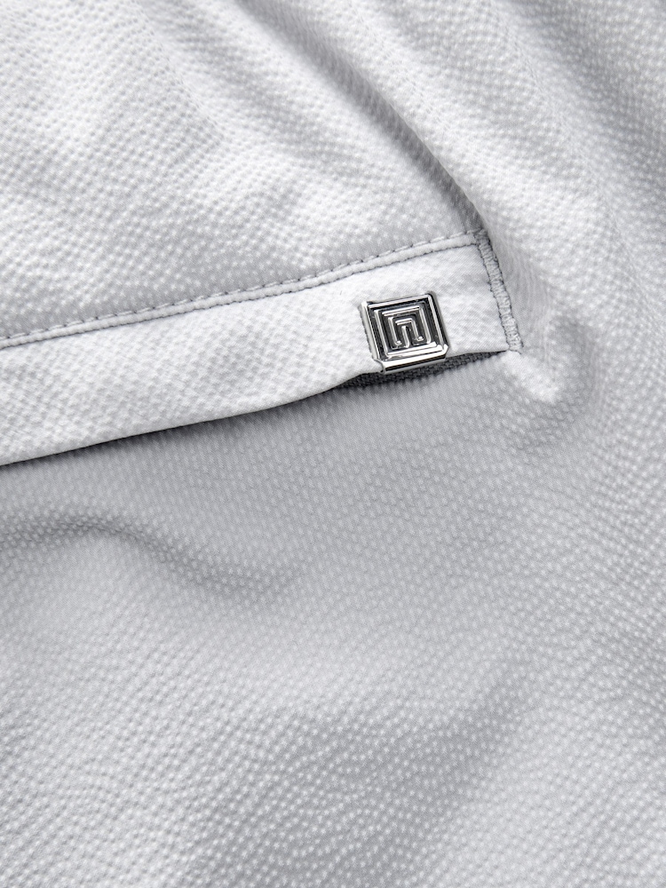 Grey Seersucker Swim Shorts - Image 11 of 11