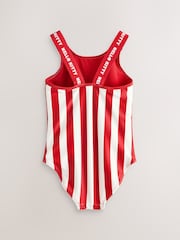 Red/Ecru Stripe Hello Kitty License Swimsuit (3-16yrs) - Image 5 of 7