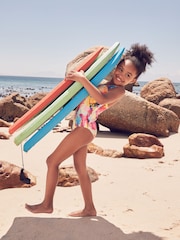 Multi Crochet Detail Swimsuit (3-16yrs) - Image 2 of 8