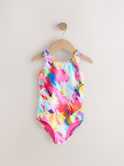Multi Crochet Detail Swimsuit (3-16yrs) - Image 5 of 8