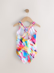 Multi Crochet Detail Swimsuit (3-16yrs) - Image 6 of 8