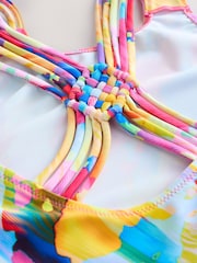 Multi Crochet Detail Swimsuit (3-16yrs) - Image 8 of 8