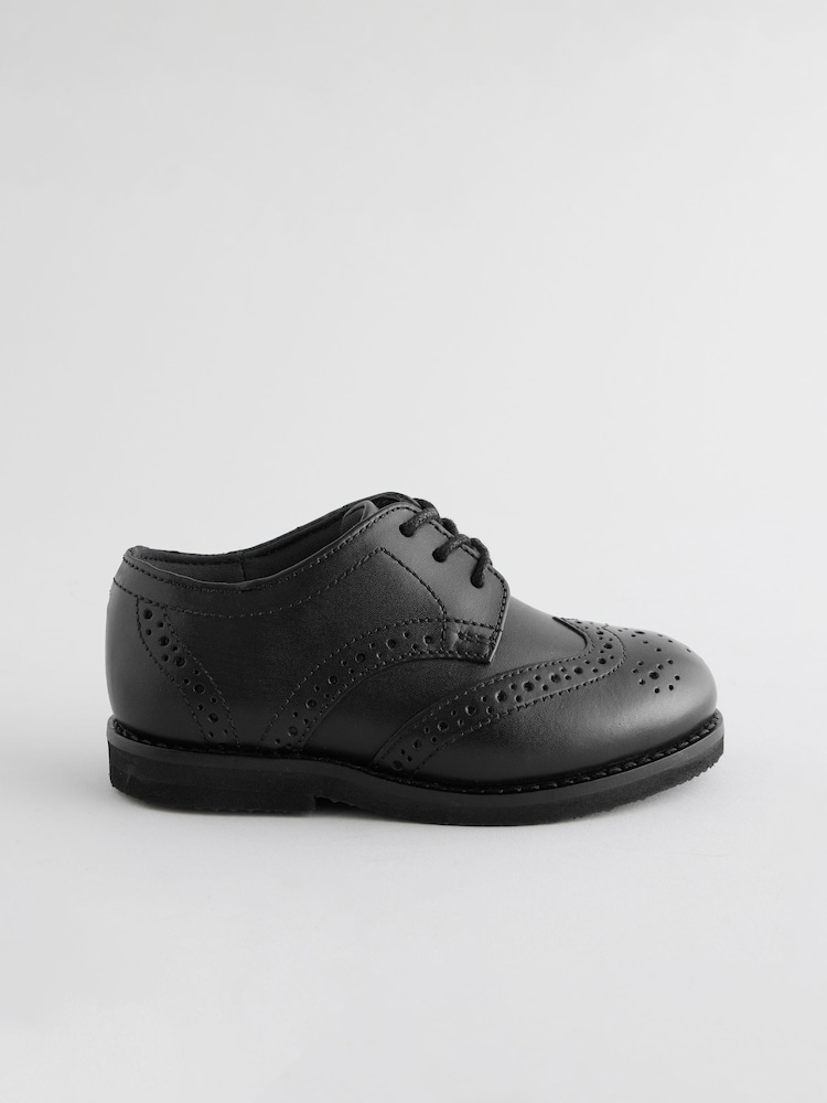 črna - Smart Leather gležnjar z luknjičastim vzorcem in vezalkami čevlji - Slika 2 iz 5 črna - Smart Leather gležnjar z luknjičastim vzorcem in vezalkami čevlji - Slika 2 iz 5