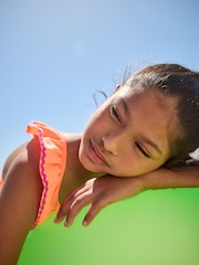 Pink/Orange Ruffle Bikini (3-16yrs) - Image 4 of 8