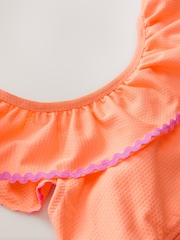 Pink/Orange Ruffle Bikini (3-16yrs) - Image 8 of 8
