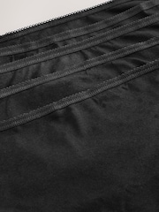 Noir - Lot de 5 culottes riches - Image 7 de 8