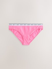 Fruit Print Bikini Logo Knickers 4 Pack - Image 4 of 7