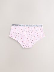 Fruit Print Short Logo Knickers 4 Pack - Image 6 of 6