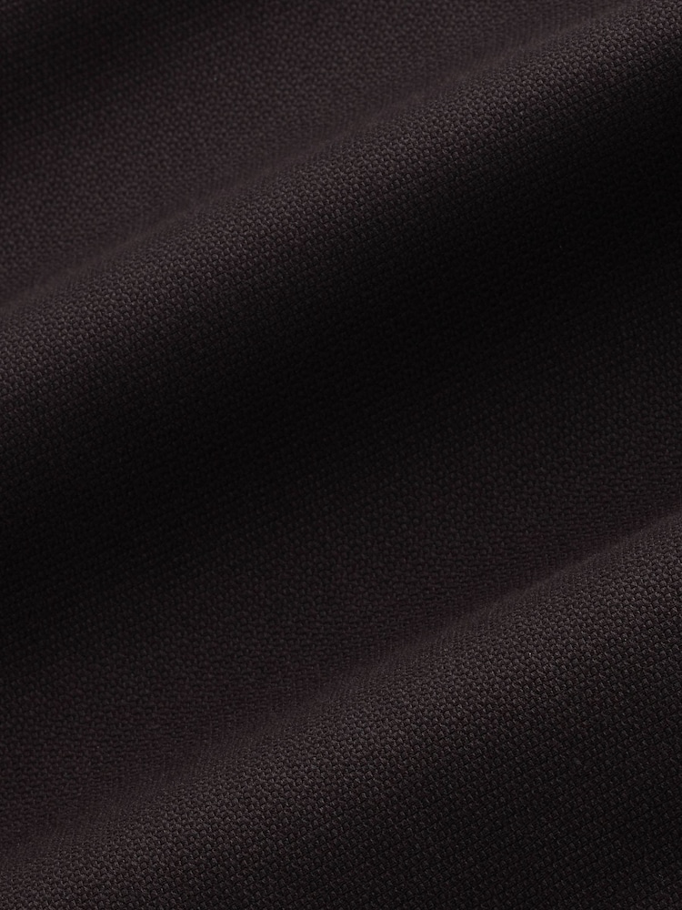 Black Regular Fit Signature Premium 100% Cotton Textured Smart Shirt - Image 7 of 7