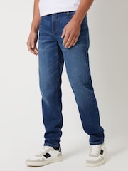 Threadbare Light Blue Slim Fit Premium Jeans With Stretch - Image 1 of 4