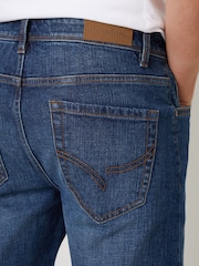 Threadbare Light Blue Slim Fit Premium Jeans With Stretch - Image 4 of 4