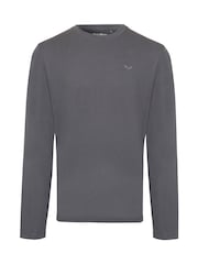 Threadbare Blue Assorted Long Sleeve 100% Cotton T-Shirts 5 Pack - Image 4 of 6