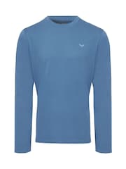 Threadbare Blue Assorted Long Sleeve 100% Cotton T-Shirts 5 Pack - Image 6 of 6