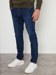 Threadbare Blue Slim Fit Premium Jeans With Stretch - Image 1 of 5
