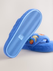 Bath & Body Works Blue Fruit Towelling Slippers - Image 5 of 5