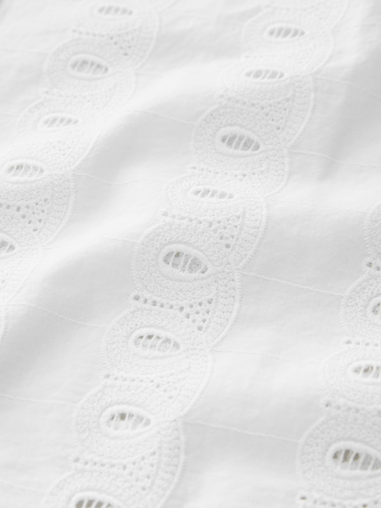 White Broderie Waistcoat - Image 7 of 7