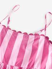Pink Stripe Strappy Cami Top - Image 7 of 7